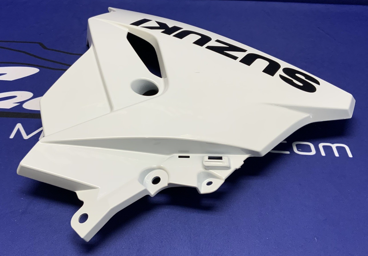 Suzuki Left Lower Fairing (Pearl Tech White) GSX-8R 2026 OEM 94480-25L20-QU2