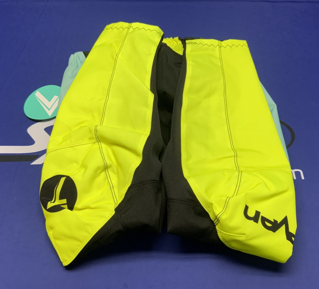 Seven Vox Aperture Pants Flo Yellow/ Blue (Size 30) 2330081-740-30