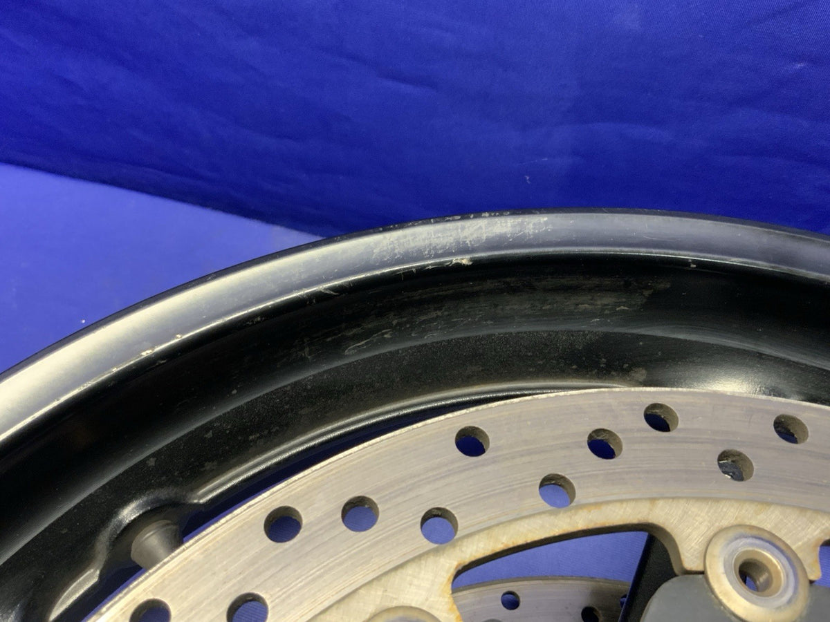 Yamaha Front Cast Wheel (Black) W/ Rotor YZF-R1 2012-2014 OEM 1KB-25168-00-2X