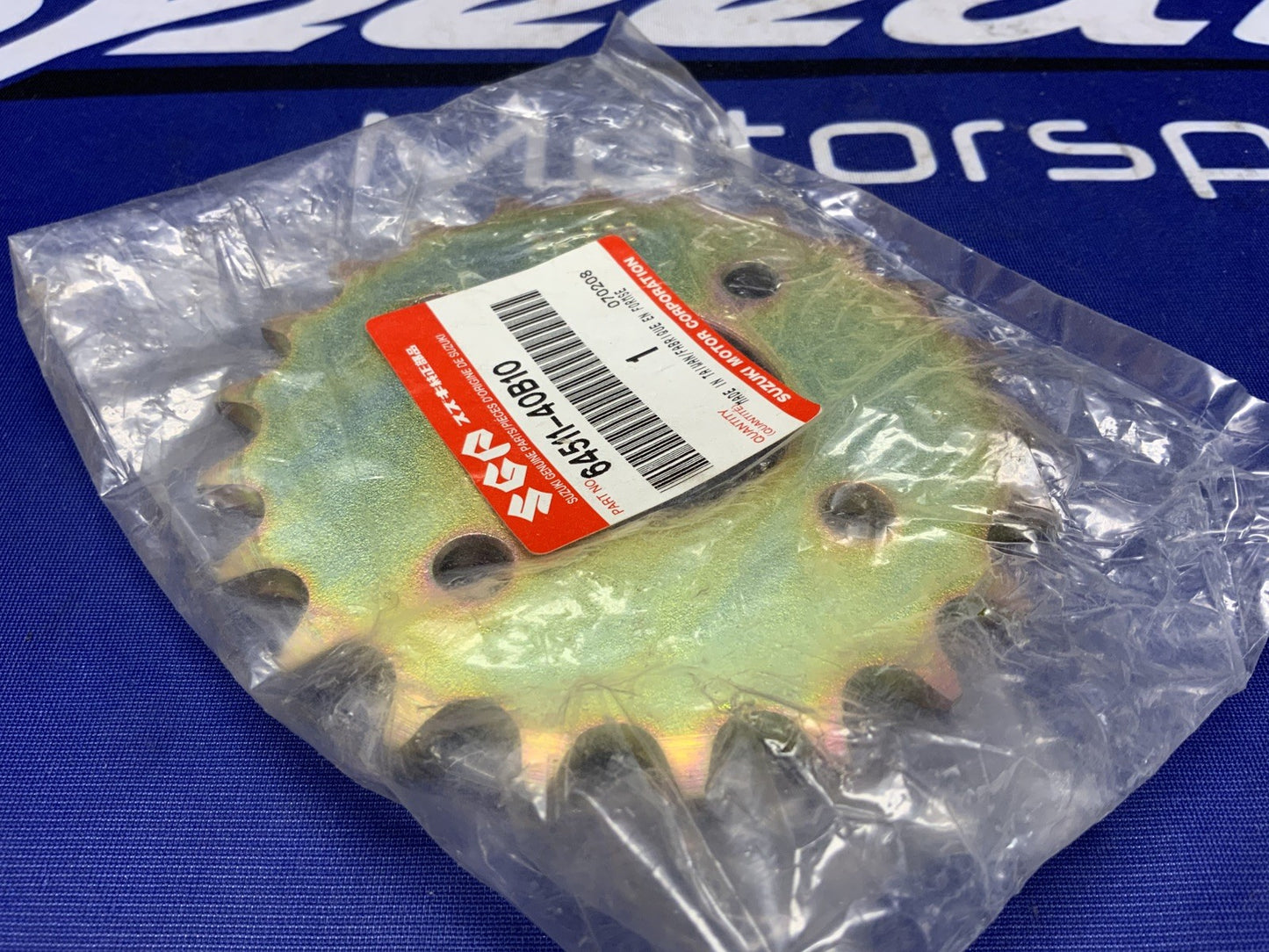 Suzuki Rear Sprocket LT80 Quadsport 1988-2006 OEM 22 Tooth 64511-40B10