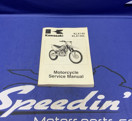 Kawasaki KLX140/L Service Manual 2008-2009 OEM 99924-1390-02