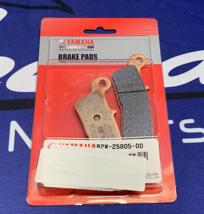 Yamaha Front Brake Pad Kit YZ125 2022-2027 OEM B2W-25805-00-00