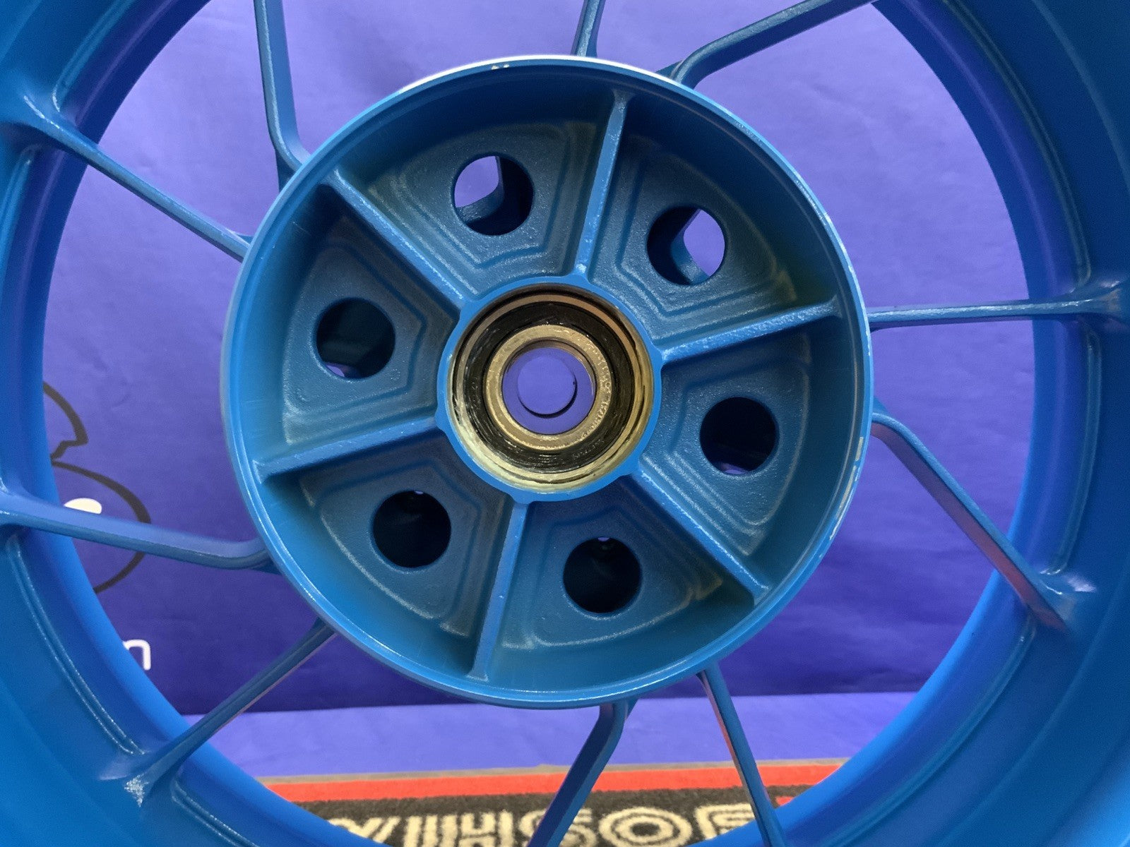 Suzuki Rear Wheel (Blue) GSX-8R 2024-2026 OEM 64111-25L00-QZB