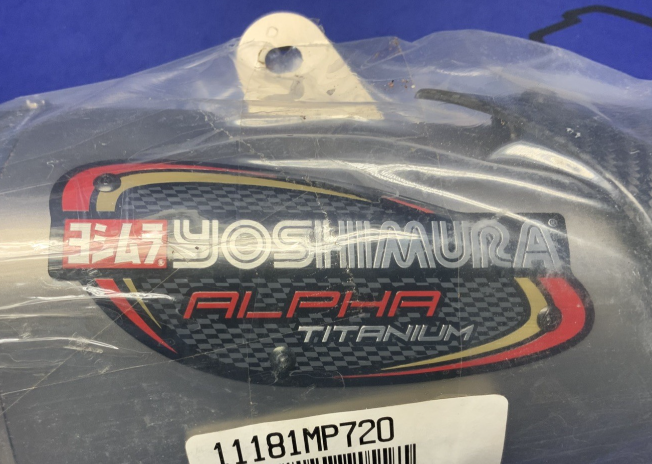 Yoshimura Alpha T Slip-On Titanium Muffler GSXR 1000 2012-2016 11181MP720