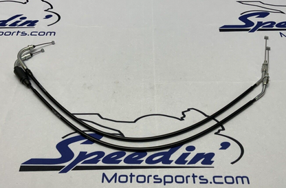 Suzuki Throttle Cable Assy 1 & 2 GSXR 600/750 11-25 OEM 58300-14J11, 58300-14J01