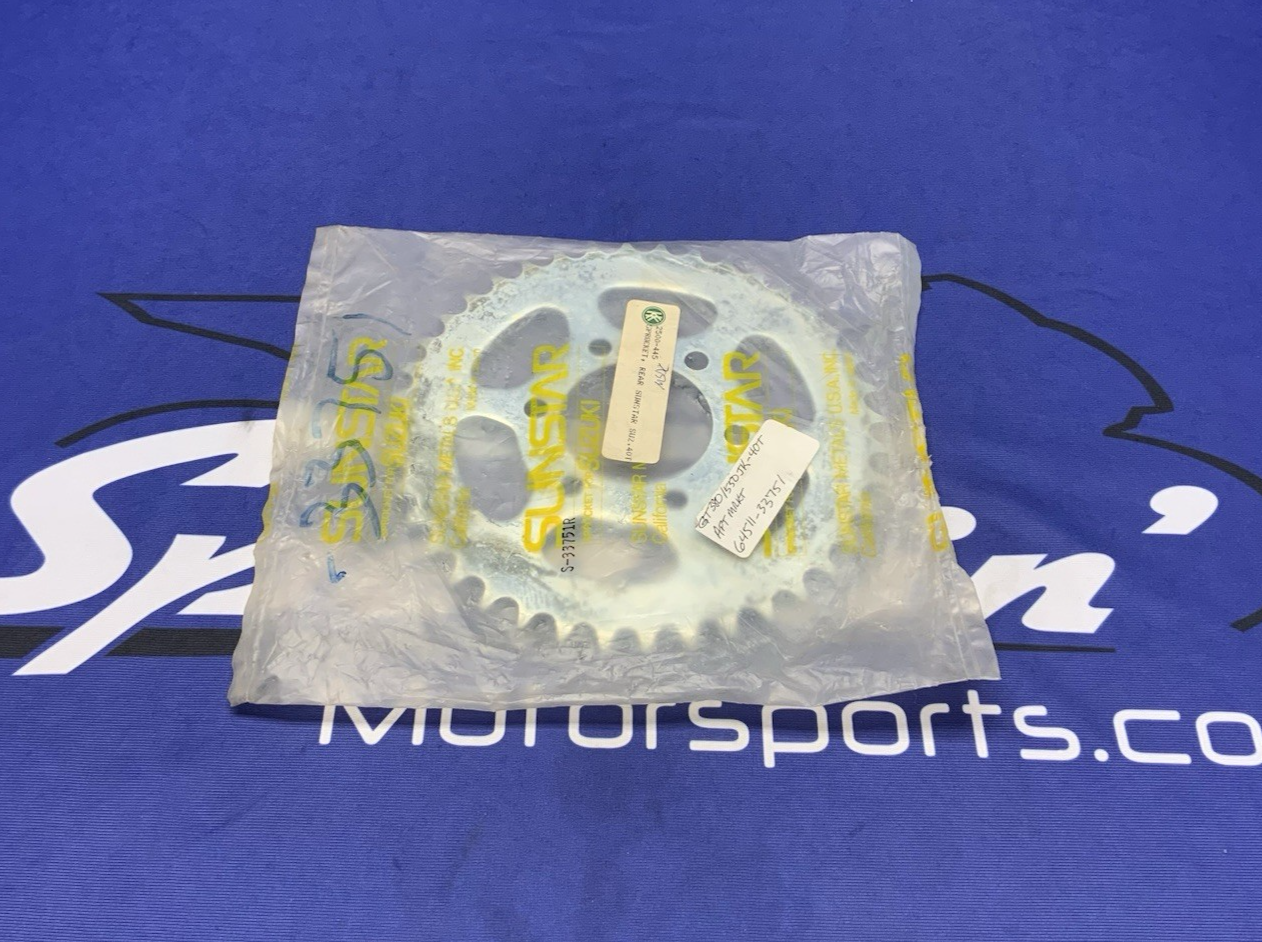 Sunstar Rear Wheel Sprocket Suzuki GT380/550 1972-1977 S-33751R