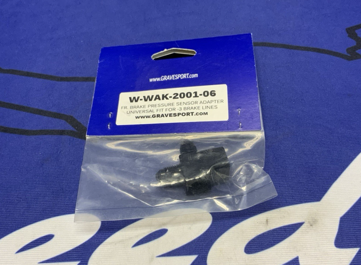 Graves Motorsports Front Brake Pressure Sensor Adaptor W-WAK-2001-06