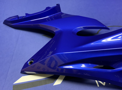 Yamaha Left Upper Fairing (Blue) YZF-R6 2017-2024 OEM BN6-2117V-00-P0