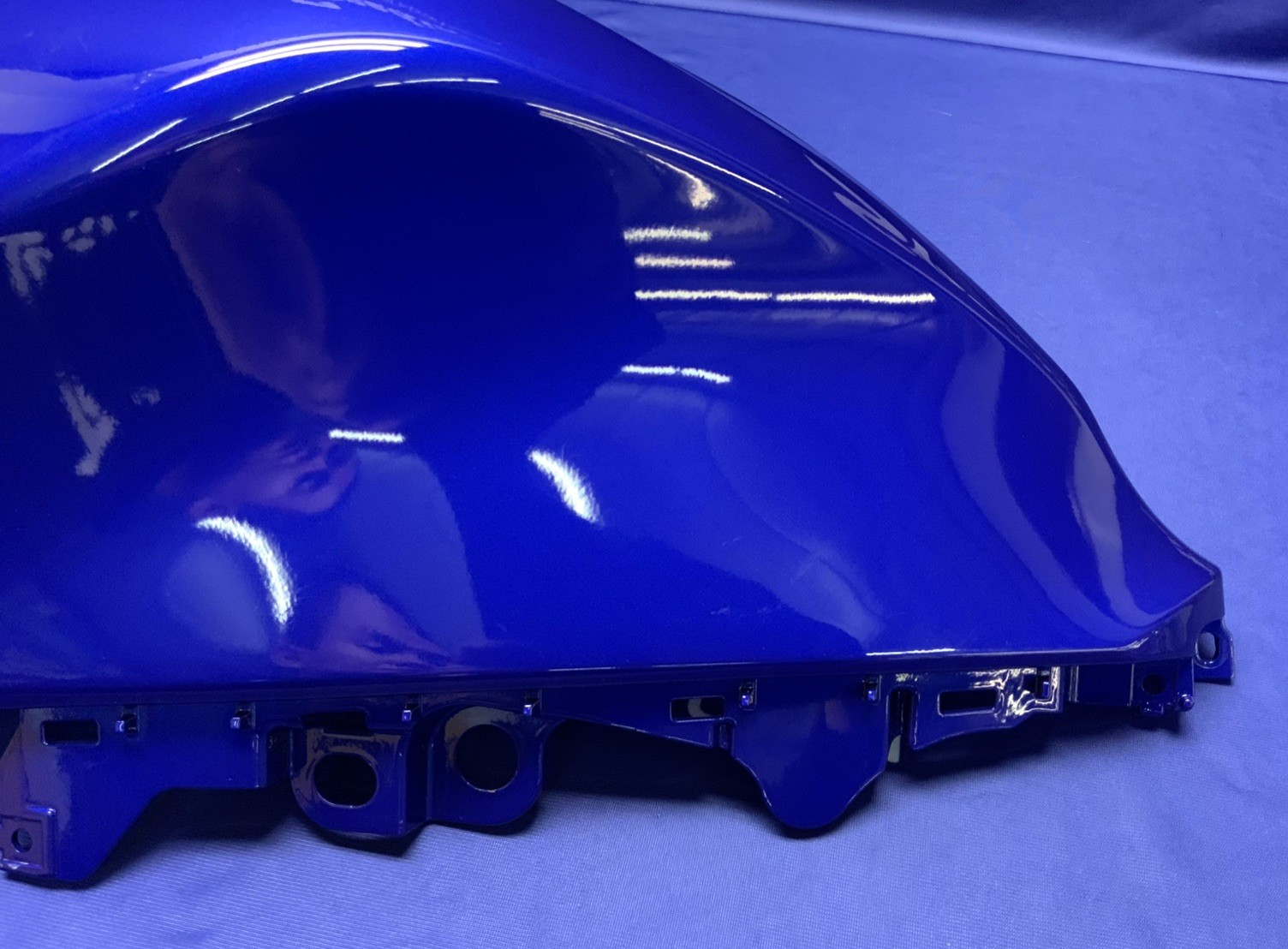 Yamaha Left Tank Fairing (Blue) YZF-R7 2022-2025 OEM BEB-24129-00-P0