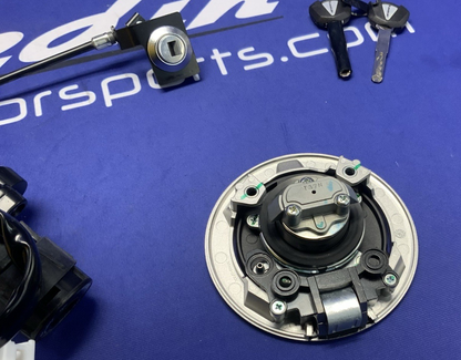 Kawasaki Lock Set W/ Two Keys ZX-6R/RR 2024-2026 OEM 27048-5306