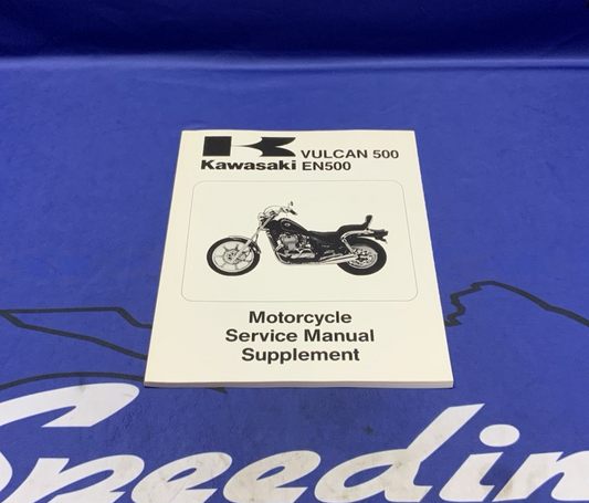 Kawasaki Vulcan 500 Service Manual 1990-1996 OEM 99924-1125-53