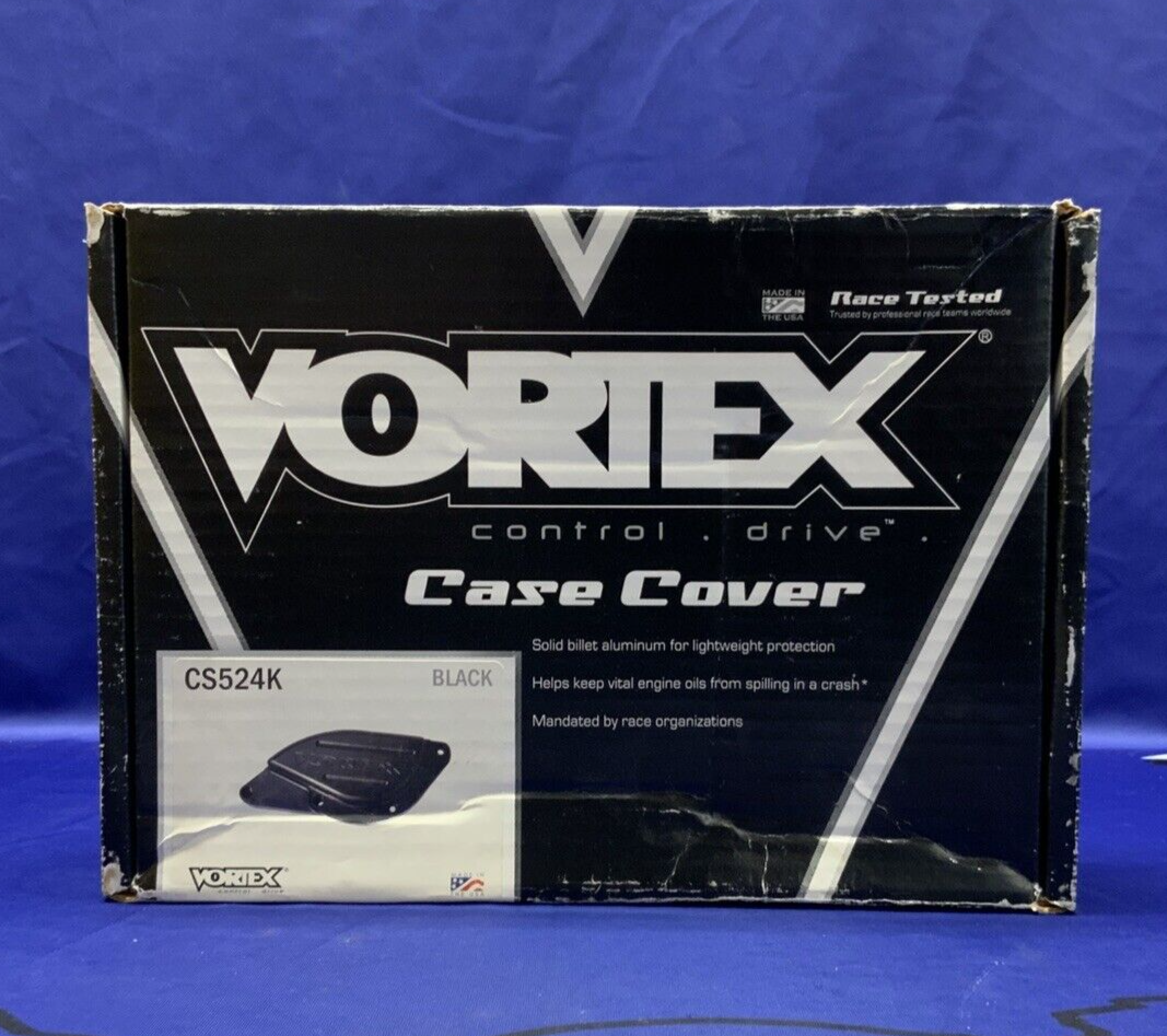 Vortex Racing Right Side Clutch Cover (Black) GSXR 1000 2009-2016 CS524K