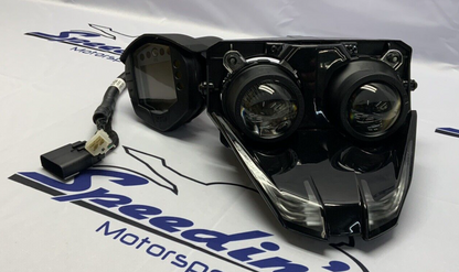 KTM Headlight Assembly W/ Dashboard RC 390 2017-21 OEM 93814569000, 90514001100