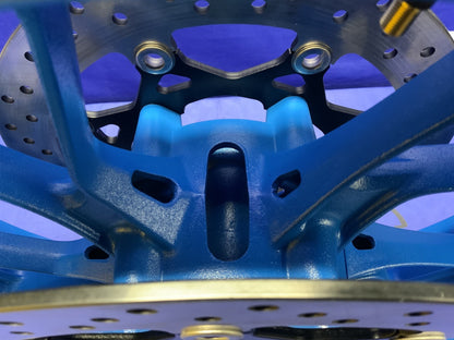 Suzuki Front Wheel W/ Rotors (Blue) GSX-8R 2024-2026 OEM 54111-25L00-QZB