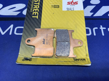SBS RACING REAR BRAKE PADS M1000RR 2021-2026 984LS