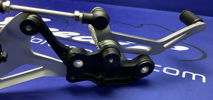 Kawasaki Left Rear Set W/ Lever & Shift Rod Ninja 500 2024-2026 OEM 35063-1407