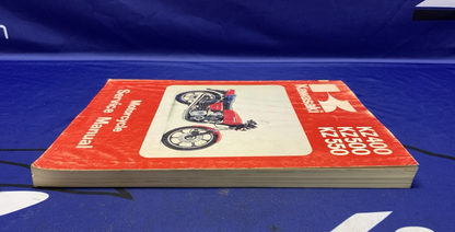 Kawasaki KZ400/500/550 Service Manual 1979-1980 OEM 99924-1018-02