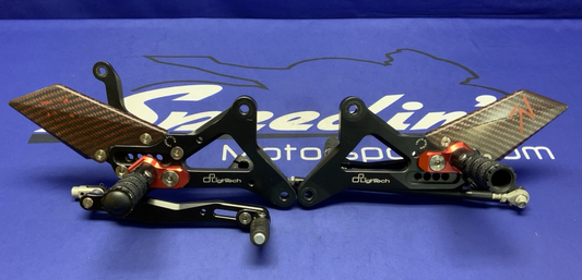 Lightech R Version Rear Set Yamaha YZF-R1 2009-2014 FTRYA001R
