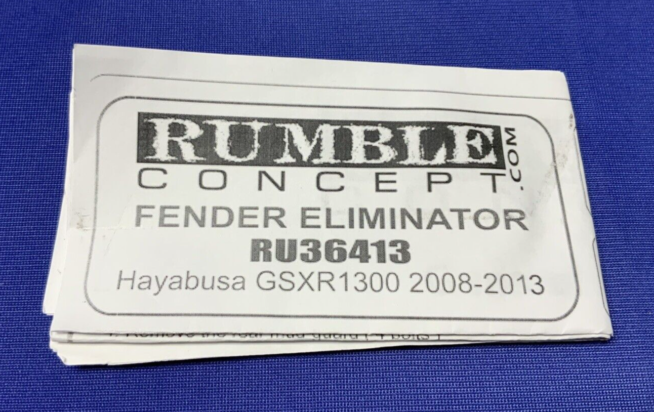 Rumble Concept Fender Eliminator Hayabusa 2008-2013 RU36413