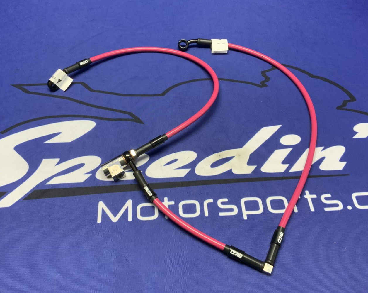 Core Moto Front & Rear Brake Lines W/ Pressure Fitting YZF-R6 2017-26 CTFR-2047