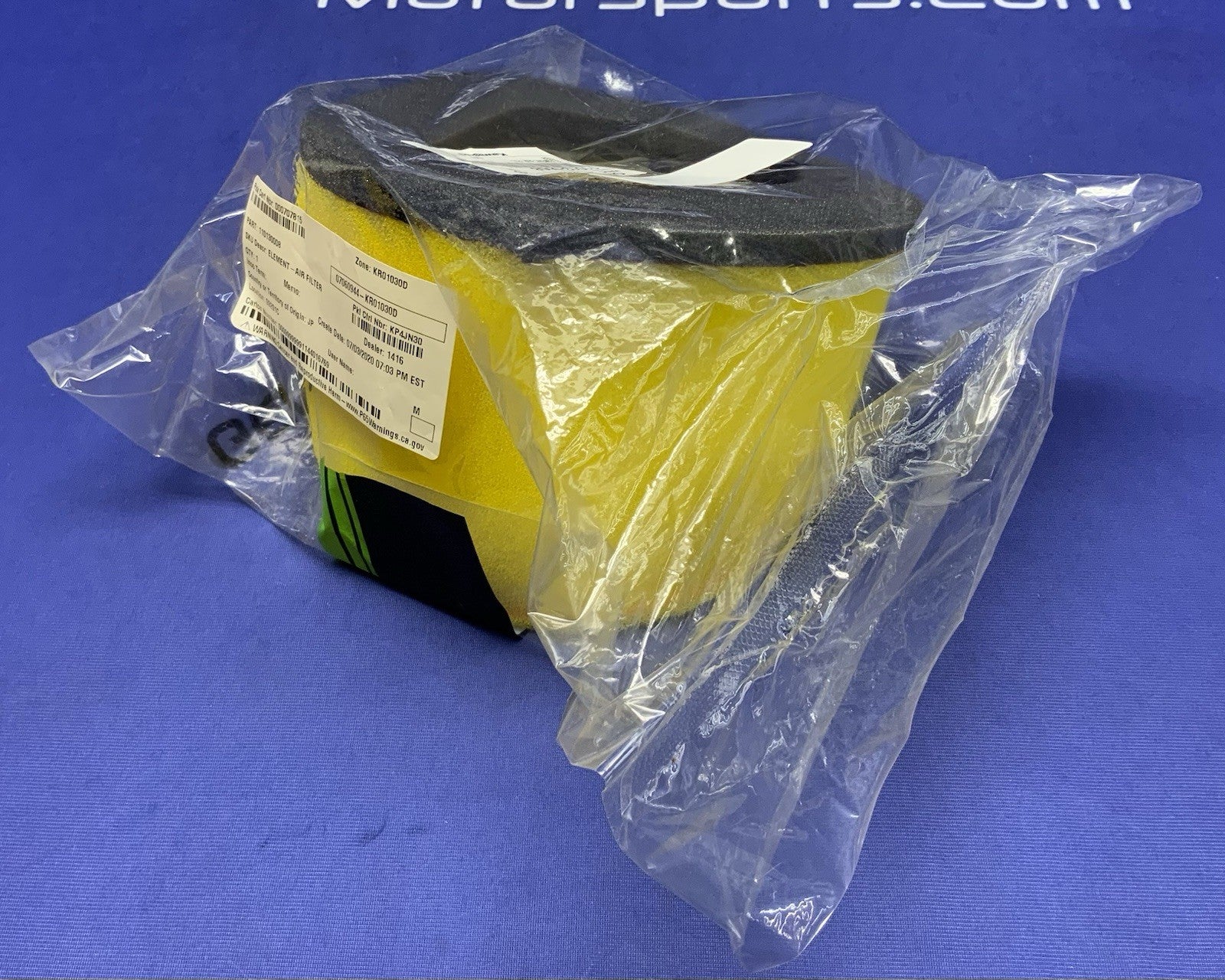 Kawasaki Air Filter KX250F 2004-2005 OEM 11013-0008