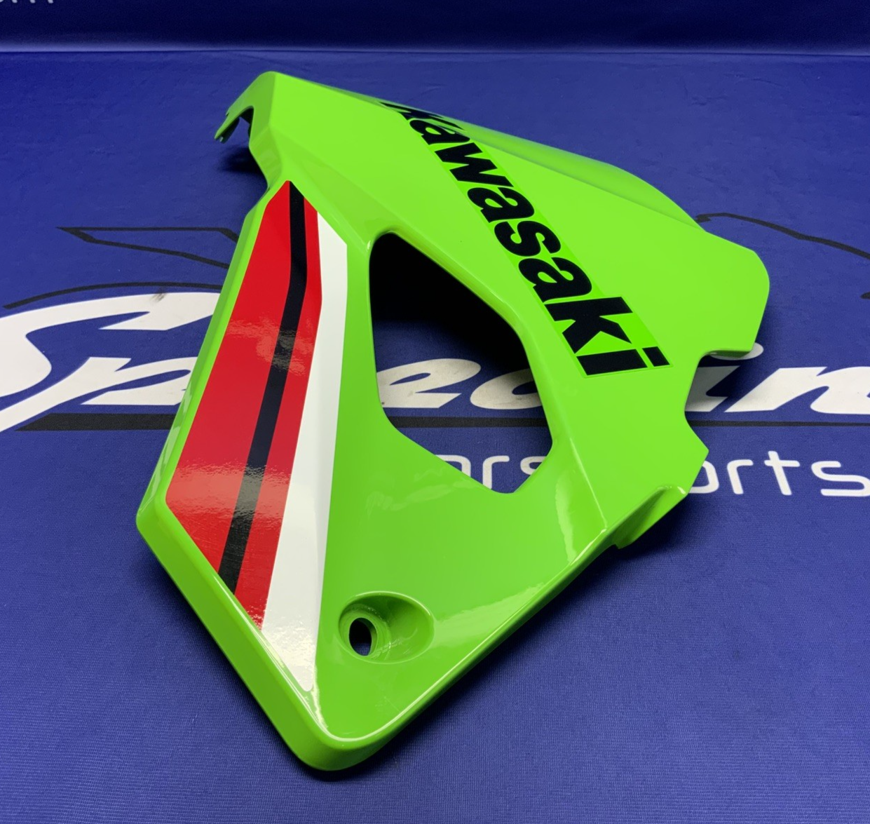 Kawasaki Left Lower Fairing (Green) ZX-4RR 2023-2026 OEM 55028-0734-777