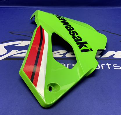 Kawasaki Left Lower Fairing (Green) ZX-4RR 2023-2026 OEM 55028-0734-777