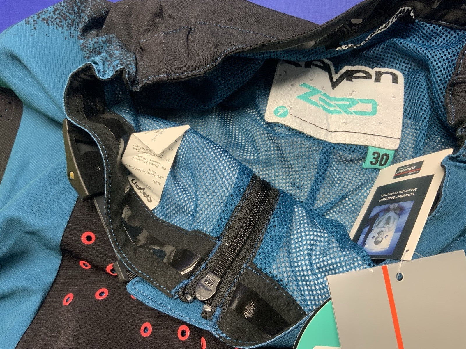 Seven Institution Pants Zero Dissolve Ink Blue/Black (Size 30) 2330079-442-30