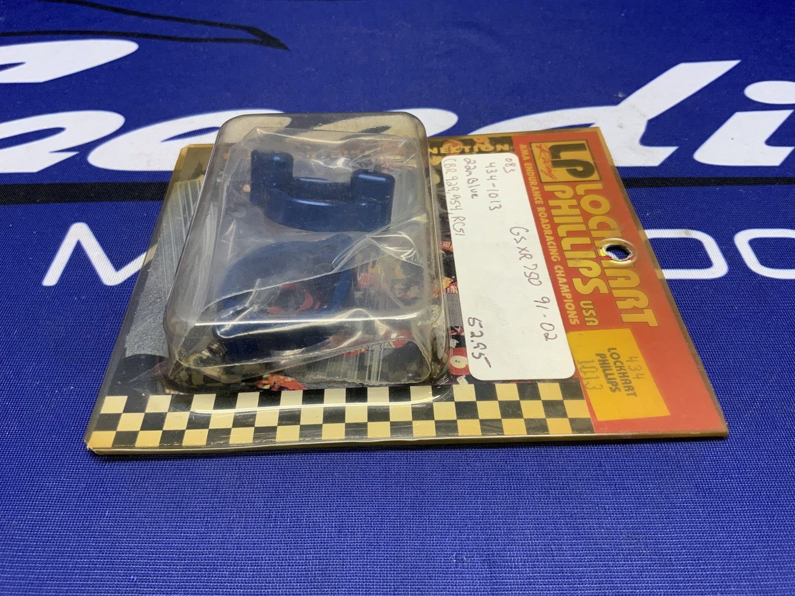 Lockhart Phillips Fork Pre-Load Adjuster Adapter 22mm Blue 434-1013