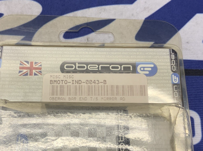 Oberon Bar End Turn Signal Mirror Adapter IND-0043-B