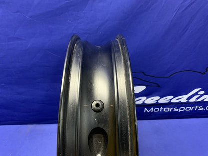 Yamaha Front Cast Wheel (Black) W/ Rotor YZF-R1 2012-2014 OEM 1KB-25168-00-2X
