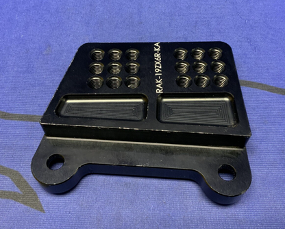 Graves Motorsports Right Hand Rear Set Bracket ZX-6R 2019-2023 RAK-19ZX6R-KA