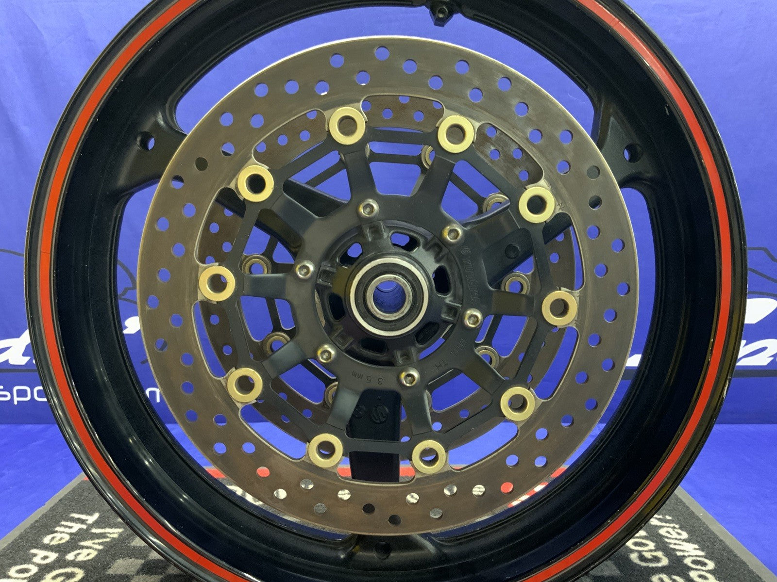 Honda Front Wheel W/ Rotors CBR 600RR 2007-2011 OEM 44650-MFJ-305ZA