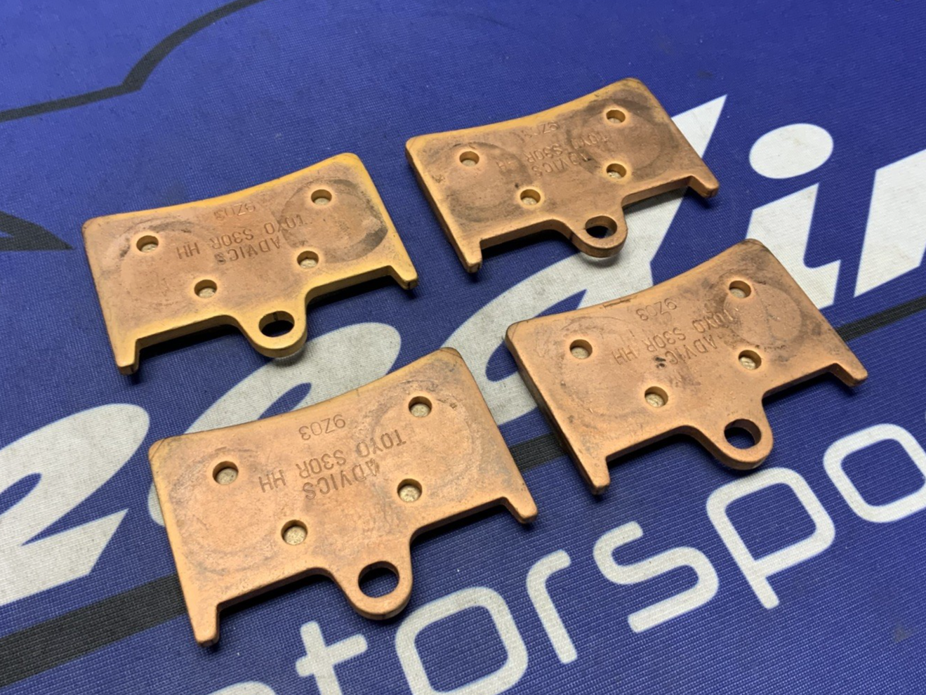 Yamaha Front Brake Pad Set YZF-R6 2006-2020, MT-10 18-25 OEM 2C0-25805-00-00-1