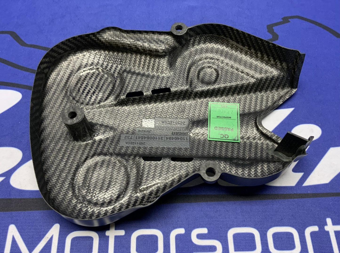 Ducati Belt Carbon Belt Guard Diavel 2011-2014 OEM 96903710A