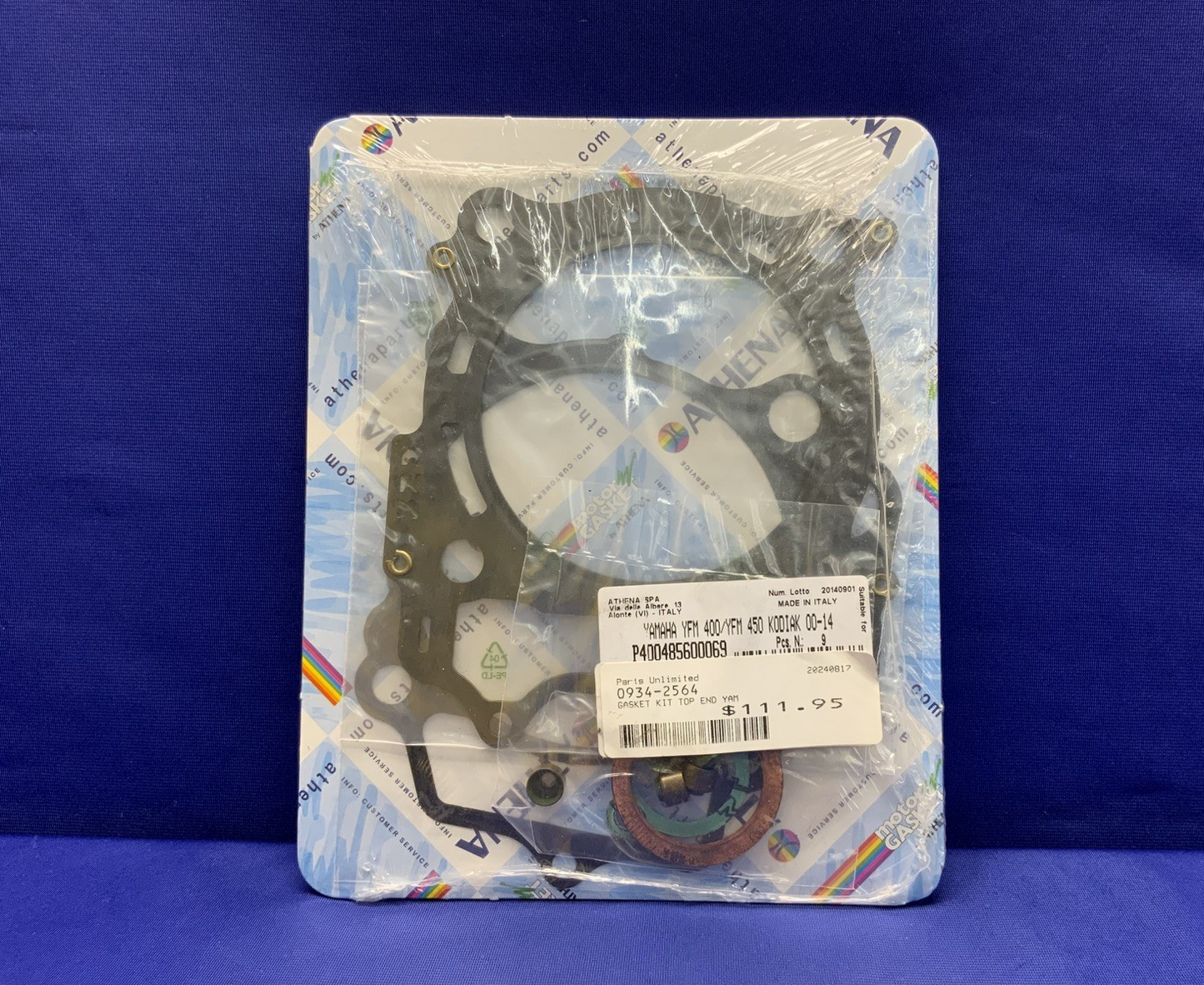 Athena Top End Gasket Kit YFM 450 FX 2006-2010 P400485600062