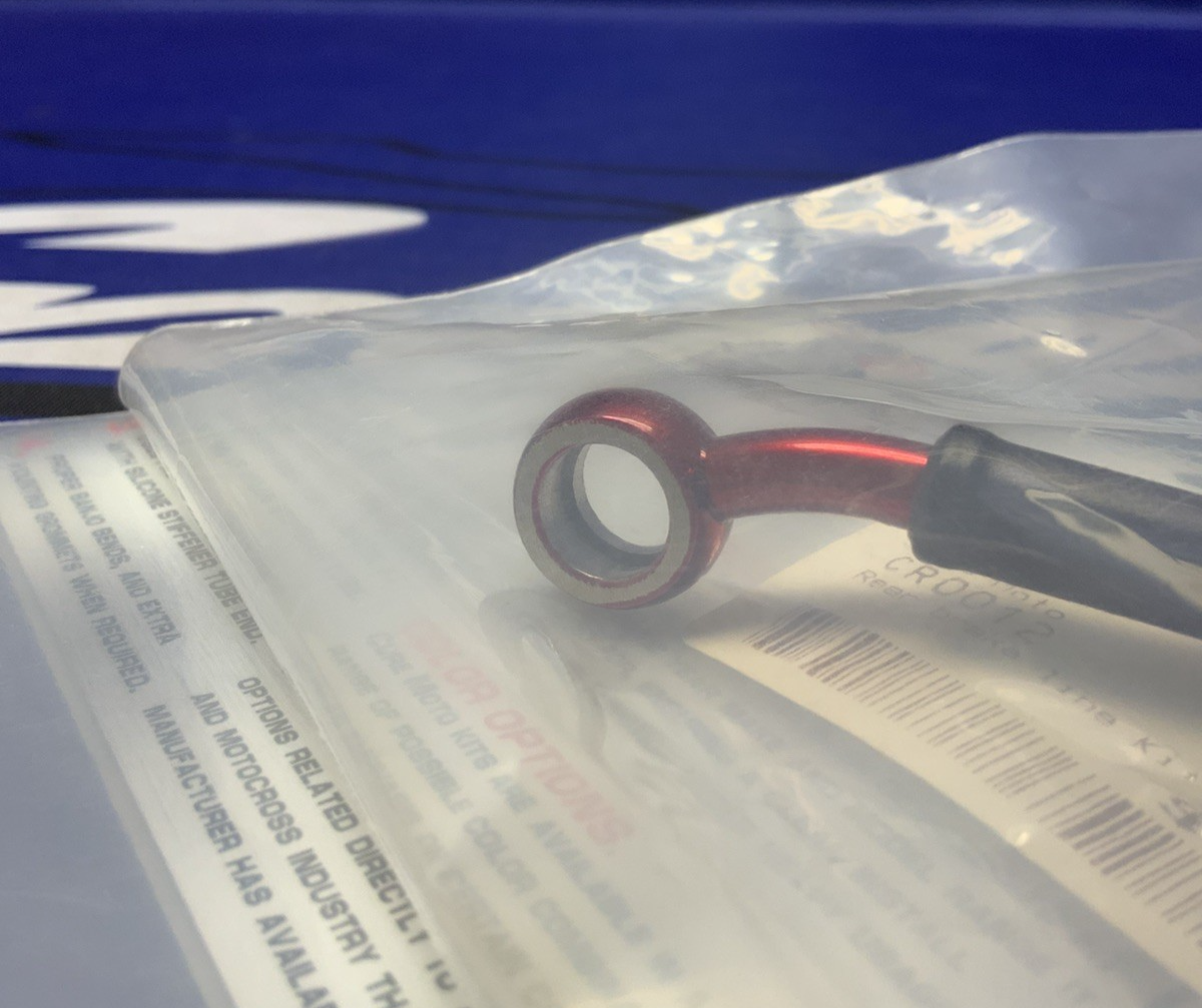 Core Moto Rear Brake Line Kit (Red) YZ250 2008-2020 CR0012