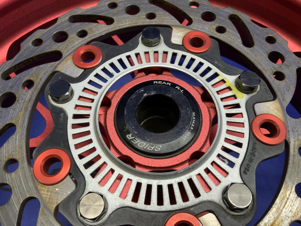 Aprilia Rear Wheel W/ BrakeTech Rotor/Captive Spacer RSV4 2015-2018 OEM 2B002033