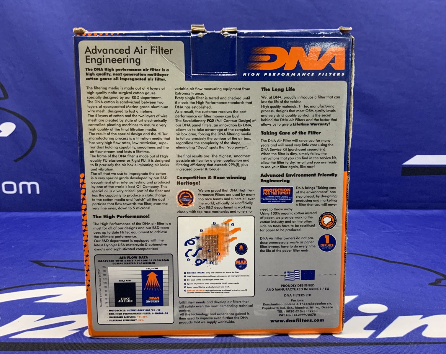 DNA Air Filter GSX-8R 2024-2026 P-S8E23-01