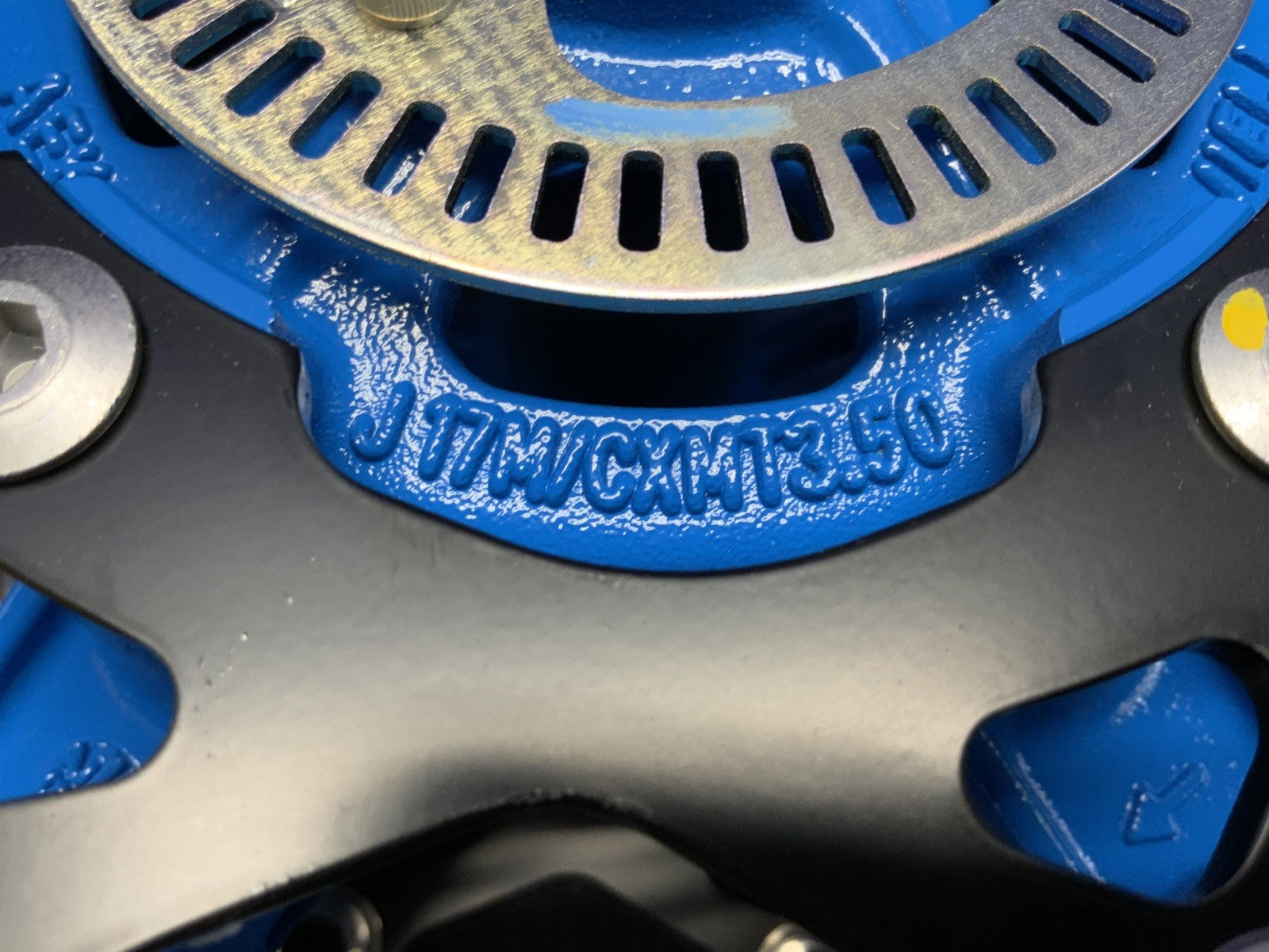Suzuki Front Wheel W/ Rotors (Blue) GSX-8R 2024-2026 OEM 54111-25L00-QZB-1