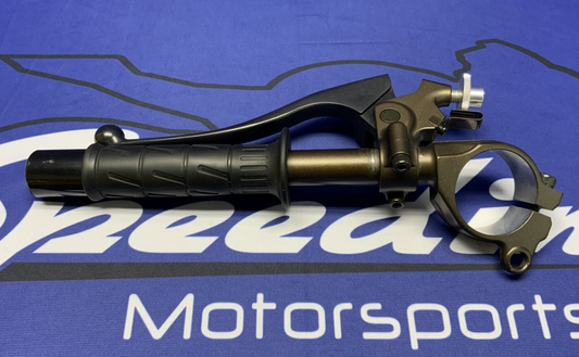Kawasaki Left Handlebar Assy W/ Clutch Lever ZX-6RR 2003-2006 OEM 46003-1590