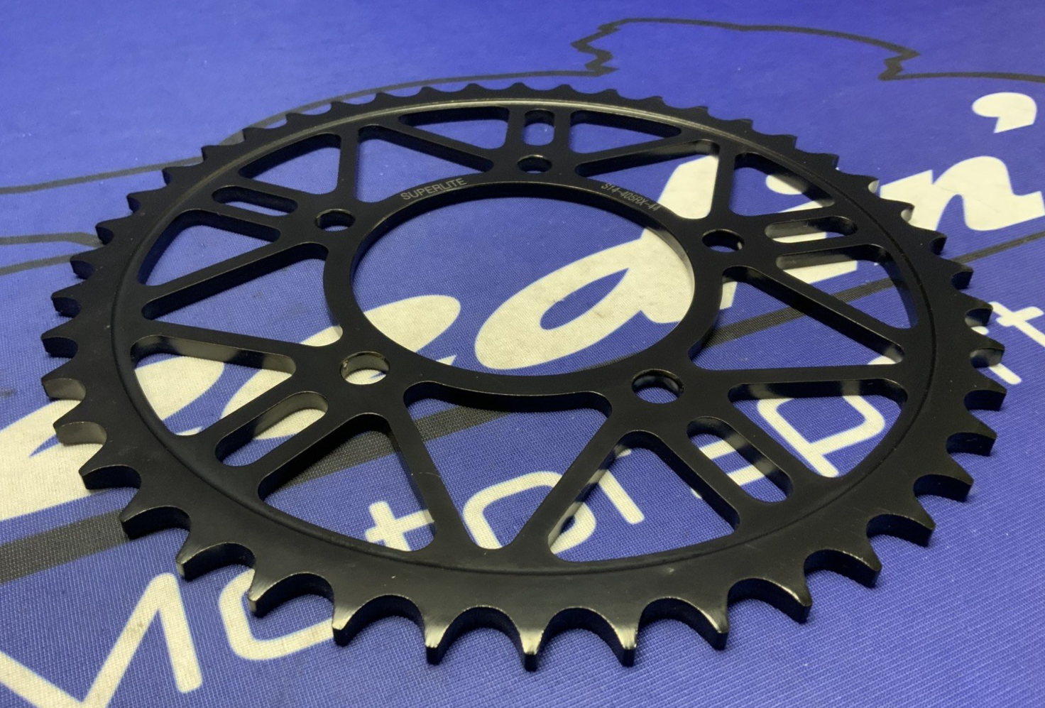 Superlite RSX Series Black Steel Rear Sprocket (44T) SV650 1999-2019 14405RX-44