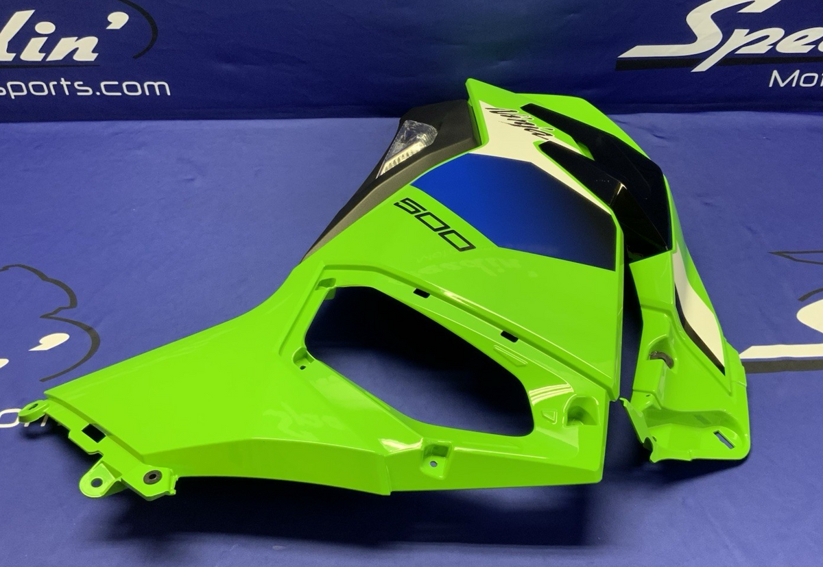 Kawasaki Left Fairing With Turn Signal Ninja 500 2024-2026 OEM 55063-5265-777