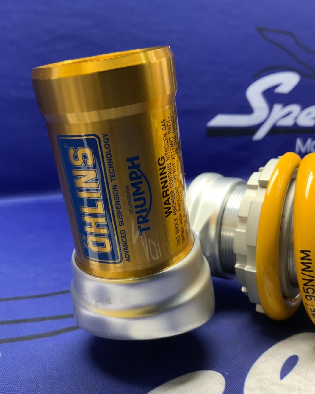 Triumph Ohlins Rear Shock Assembly Street Triple 765 RS 2026 OEM TR9120F2E45
