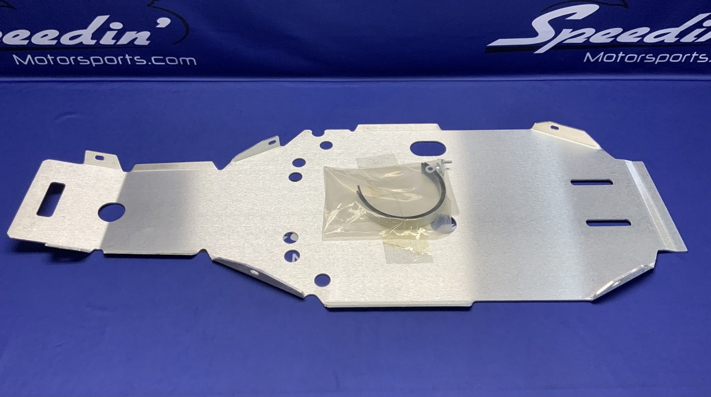 Suzuki Two Piece Main Skid Plate Set KingQuad 700/750 2005-2022 OEM 990A0-43002