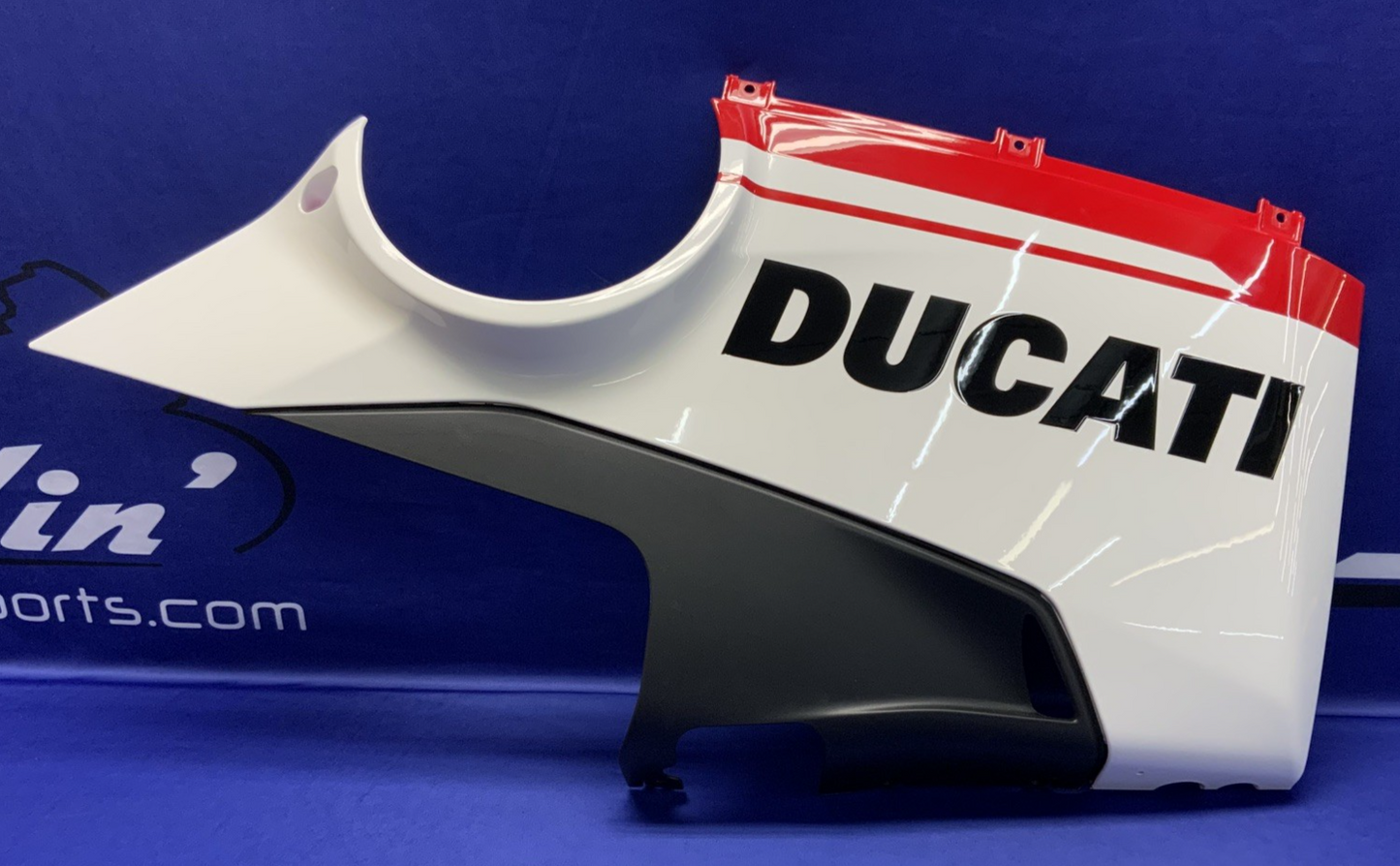 Ducati Right Fairing (White) Panigale V4 2019 OEM 48019832BA