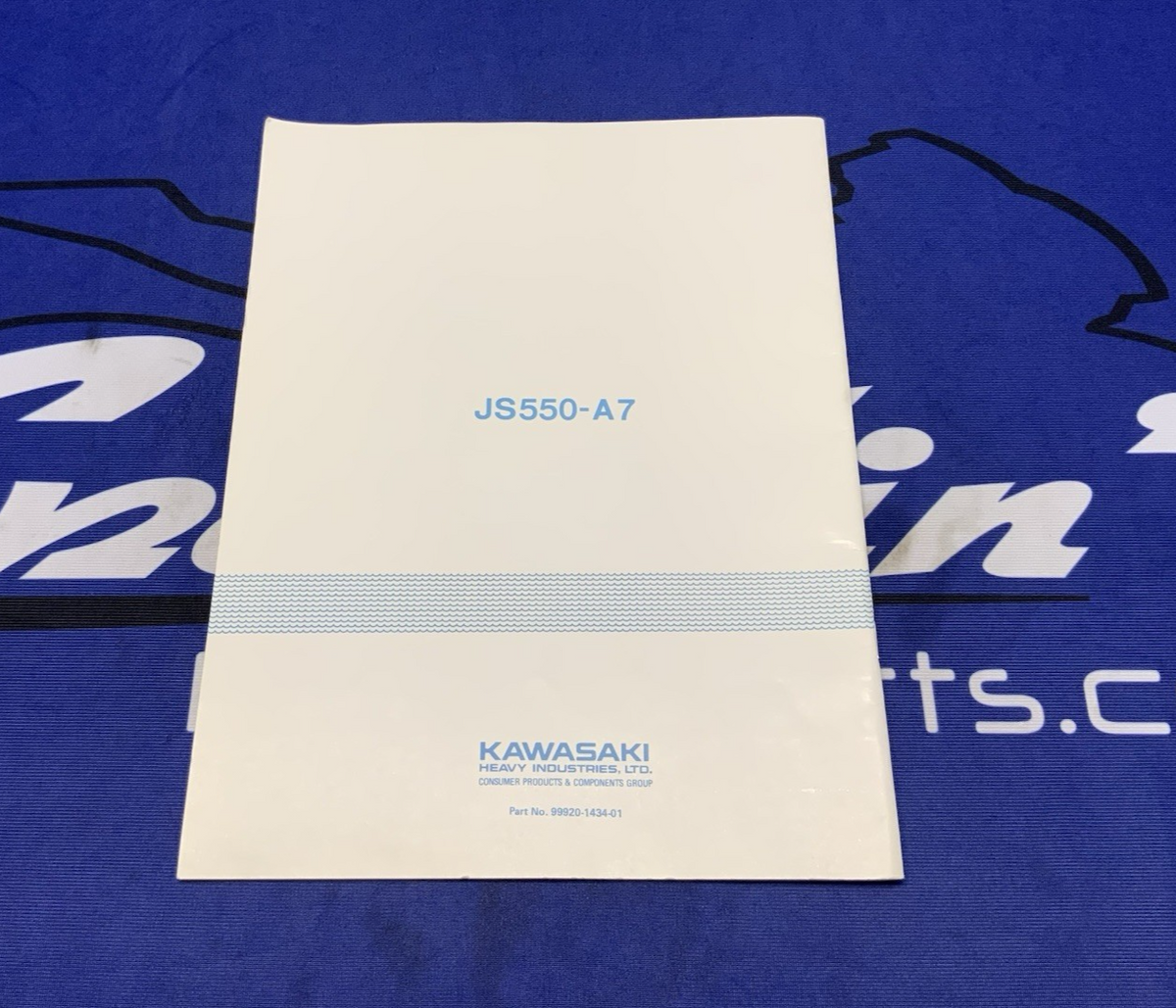 Kawasaki Jet Ski JS550 Owners Manual 1986-1989 OEM 99920-1434-01