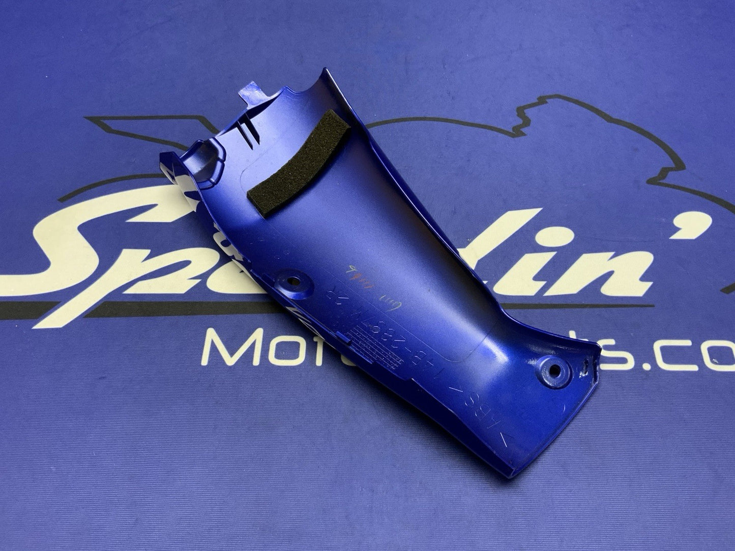 Yamaha Console Panel 2 (Blue Metallic) YZF-R1 2009, 2013 OEM 14B-2837M-00-P4