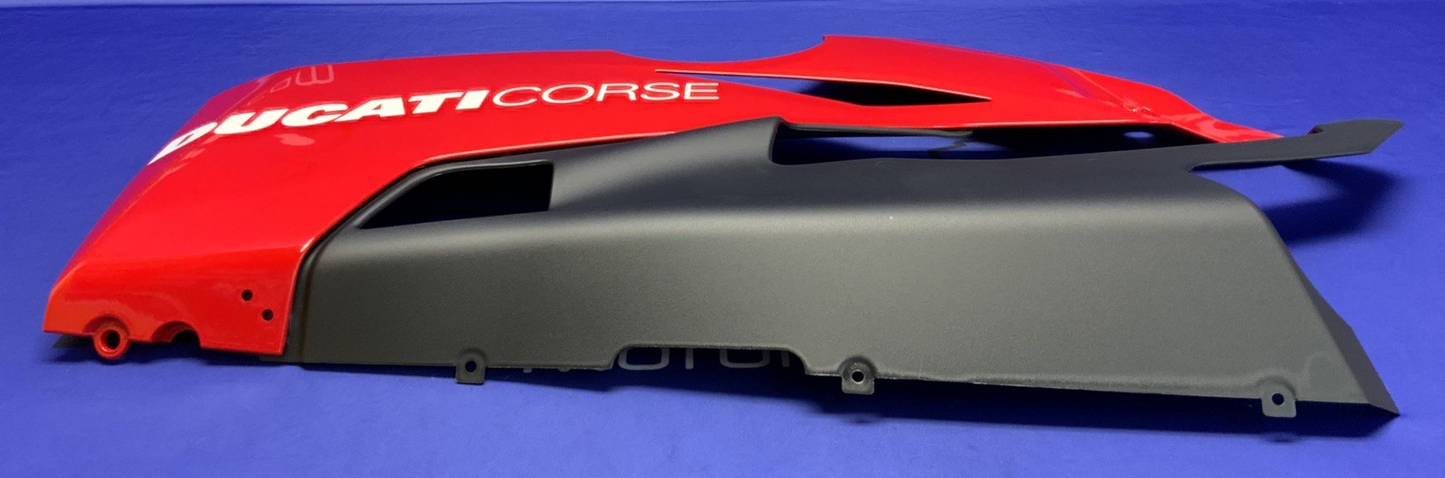 Ducati Lower Fairing Kit (Akrapovic Exhaust) Panigale V4 18-21 OEM 97180653AB