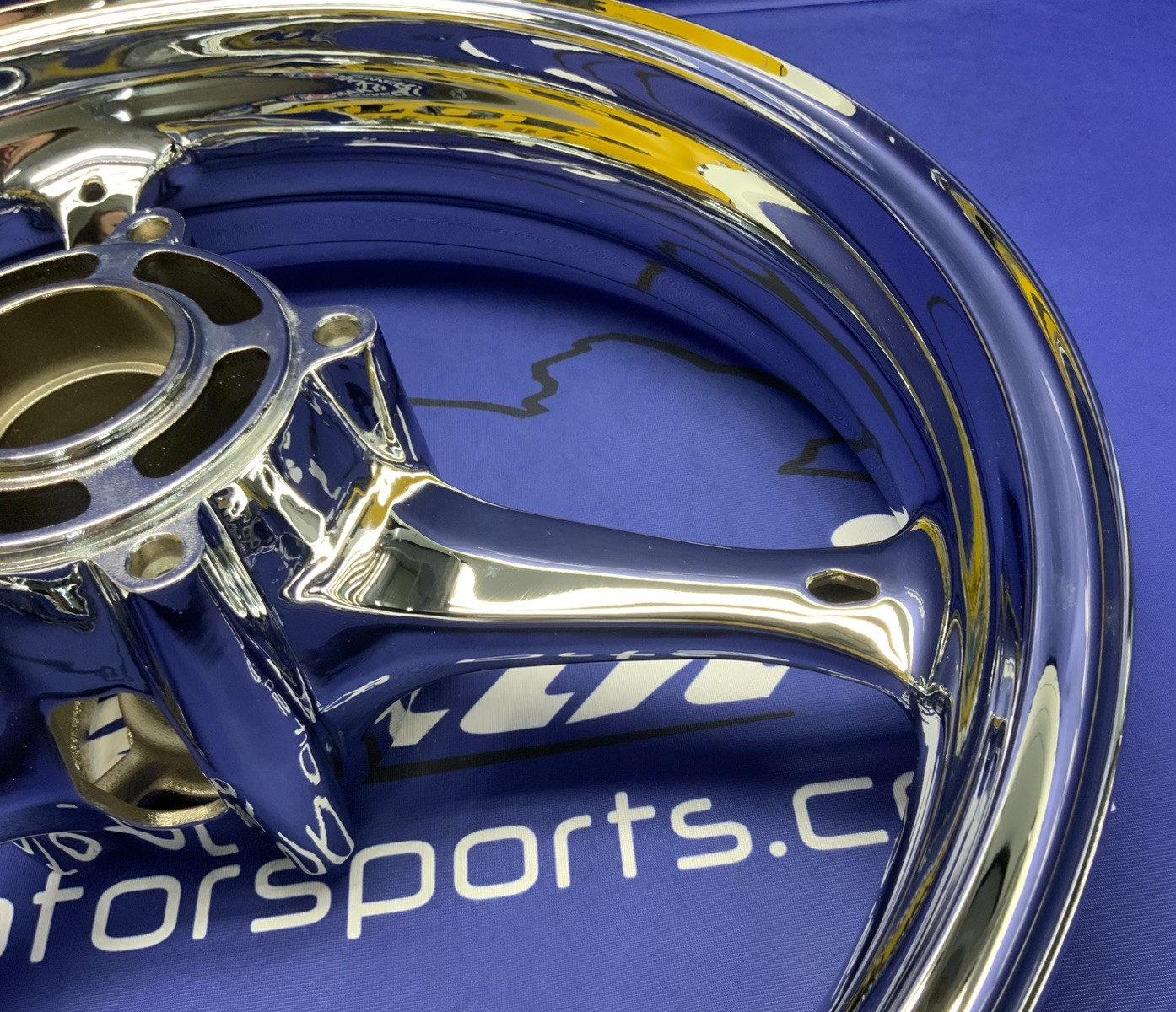 Suzuki Front & Rear Wheel (Chrome) GSX-R 1000 2005-2008 OEM CRRM-GSXR1K05